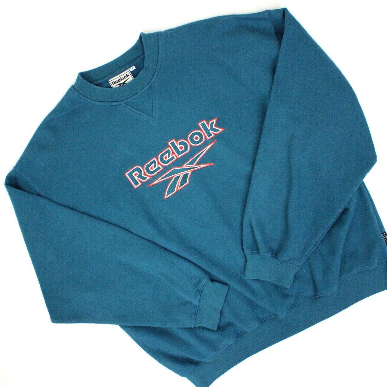REEBOK 90s Sweatshirt Teal | XXL