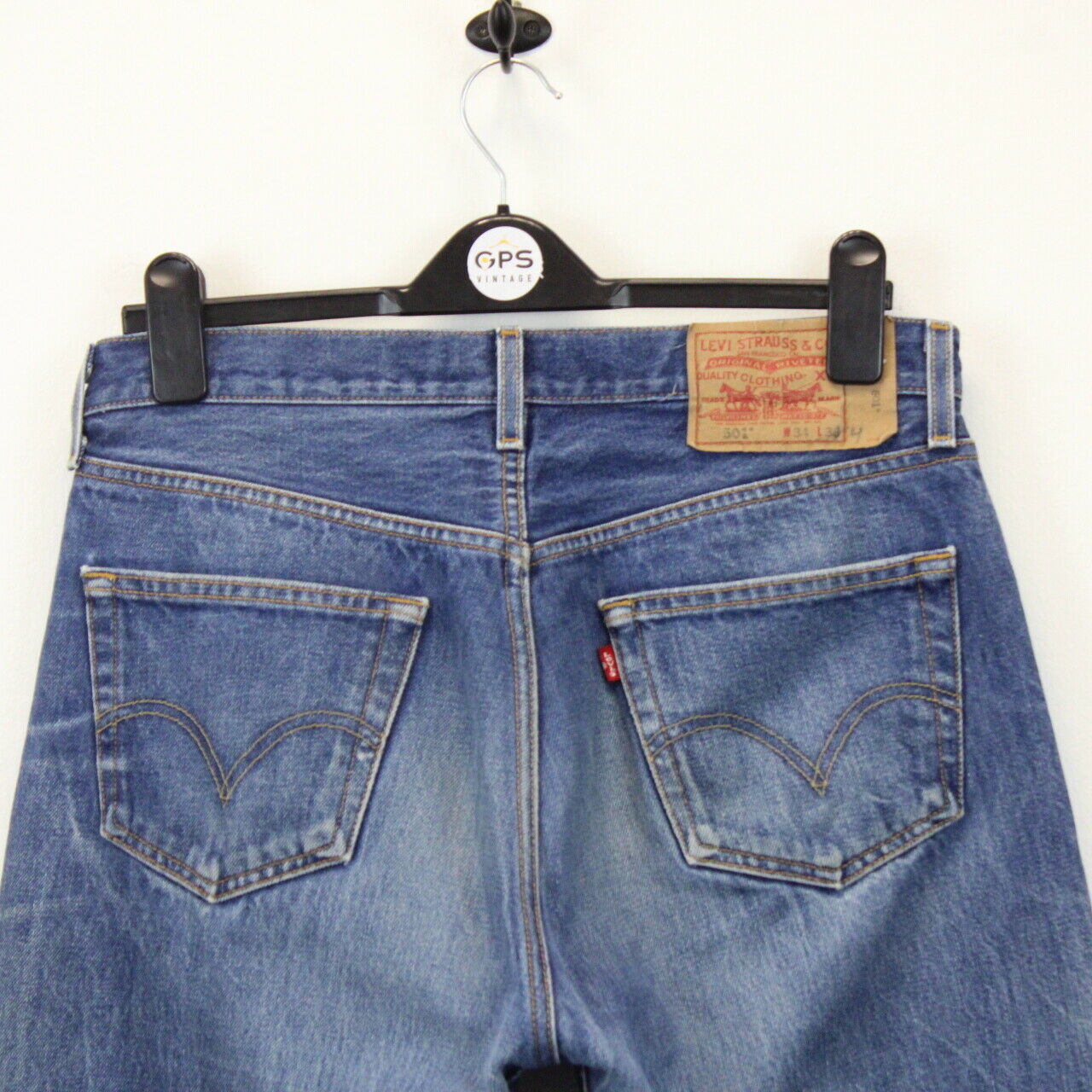 LEVIS 501 Jeans Mid Blue | W33 L34