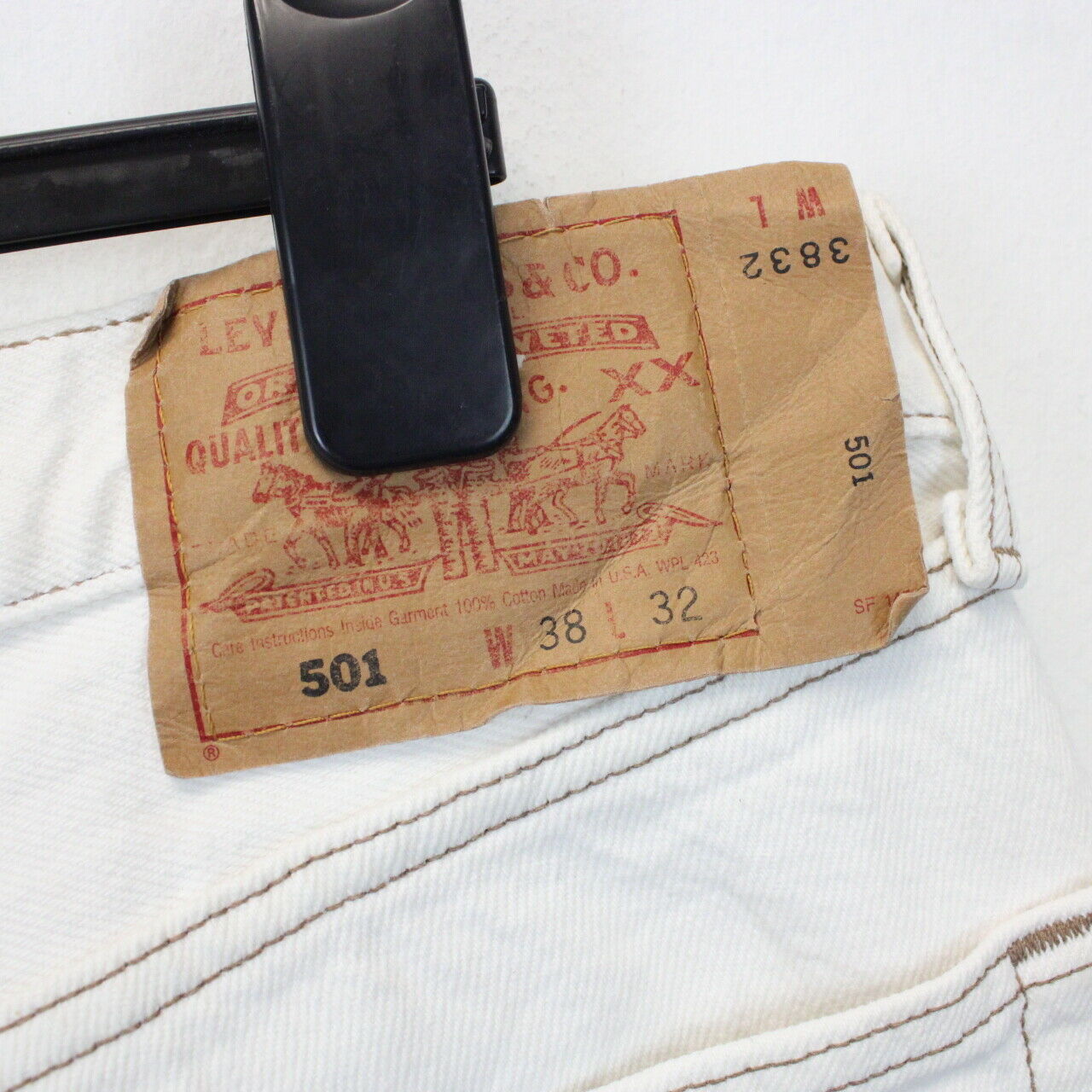 LEVIS 501 Jeans White | W38 L32