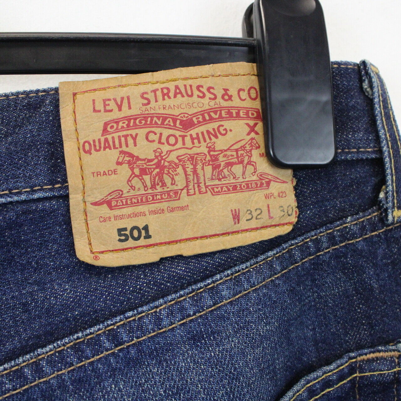 LEVIS 501 Jeans Dark Blue | W32 L30