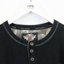 Load image into Gallery viewer, HARLEY DAVIDSON 00s Sweatshirt Black | XXL
