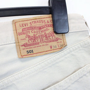 LEVIS 501 Jeans Beige | W36 L30
