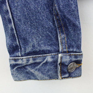 Womens 90s Denim Jacket Blue | Small