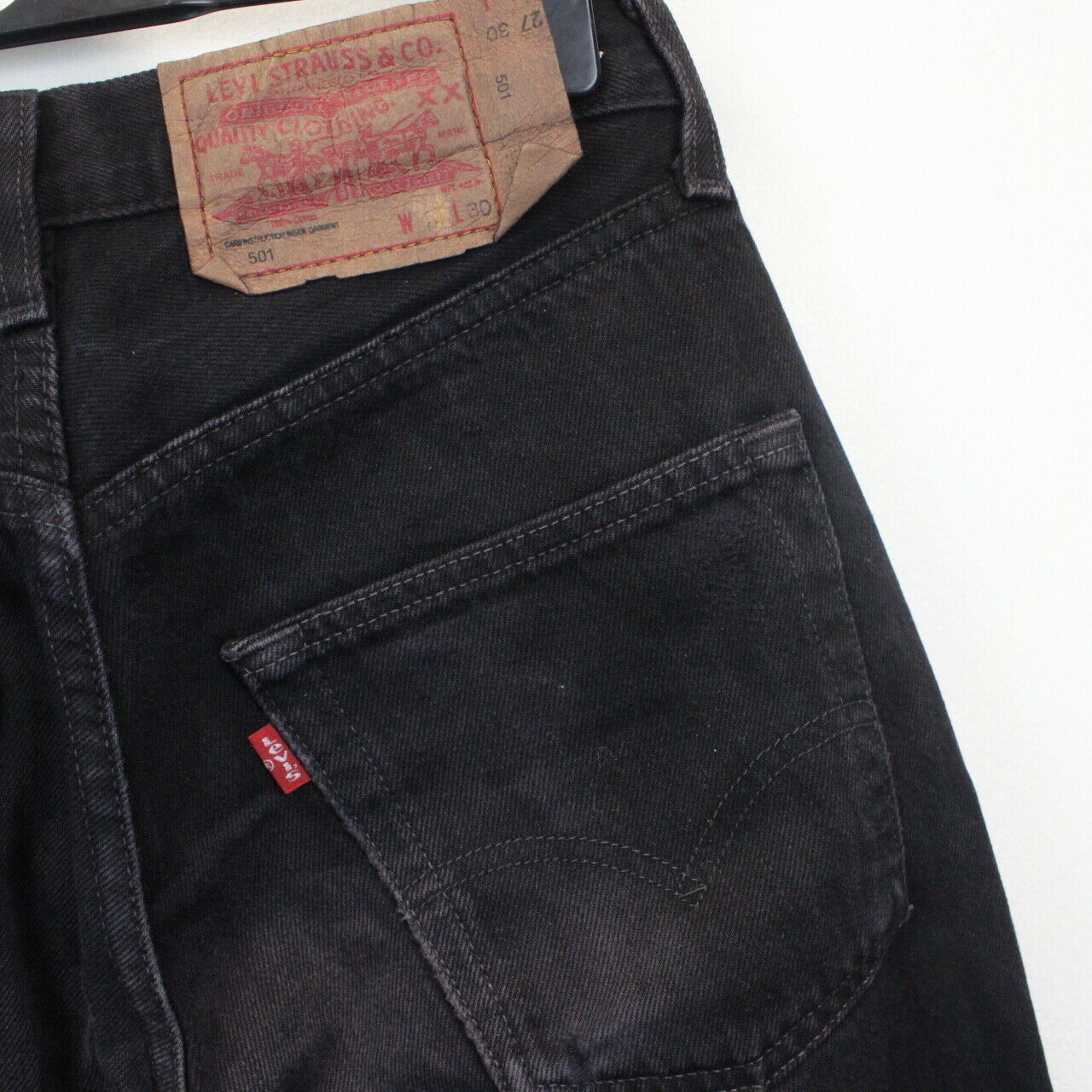 Womens LEVIS 501 Jeans Black | W26 L30