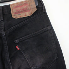Load image into Gallery viewer, Womens LEVIS 501 Jeans Black | W26 L30
