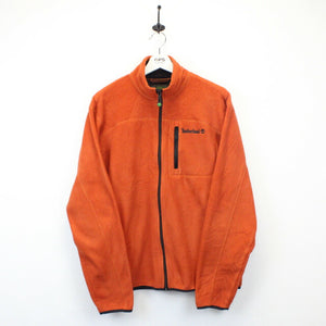 TIMBERLAND 00s Fleece Jacket Orange | Large