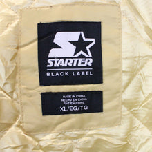 Load image into Gallery viewer, Vintage STARTER Philadelphia 76ers Jacket Gold | XL
