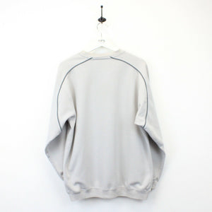 ADIDAS 00s Sweatshirt Beige | Large