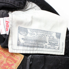 Load image into Gallery viewer, LEVIS 501 CT Jeans Black Charcoal | W34 L32
