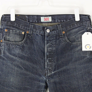 Mens LEVIS 501 Shorts Dark Blue | W33