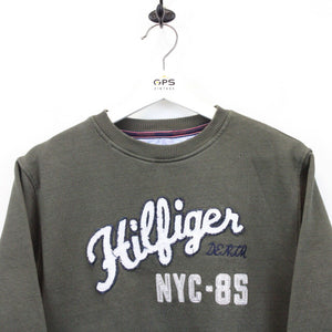 TOMMY HILFIGER Sweatshirt Green | Medium