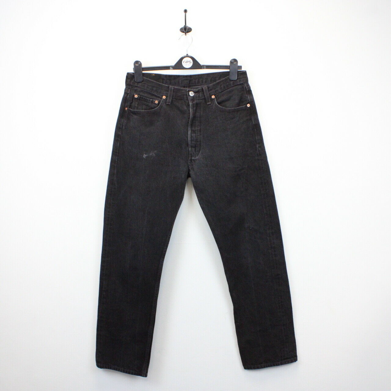 LEVIS 501 Jeans Black Charcoal | W32 L32