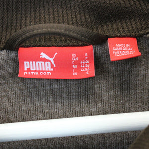 PUMA 00s Zip Sweatshirt Brown | Small