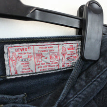 Load image into Gallery viewer, Womens LEVIS 501 Jeans Black | W26 L30
