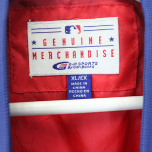 MLB 00s Philadelphia PHILLIES Jacket Red | XL