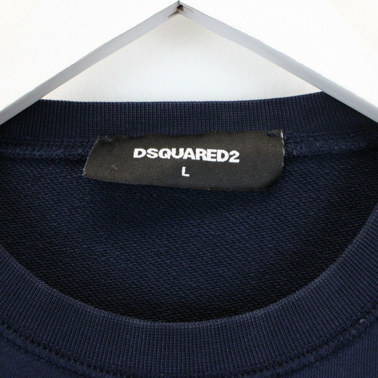 DSQUARED2 Sweatshirt Navy Blue | Medium