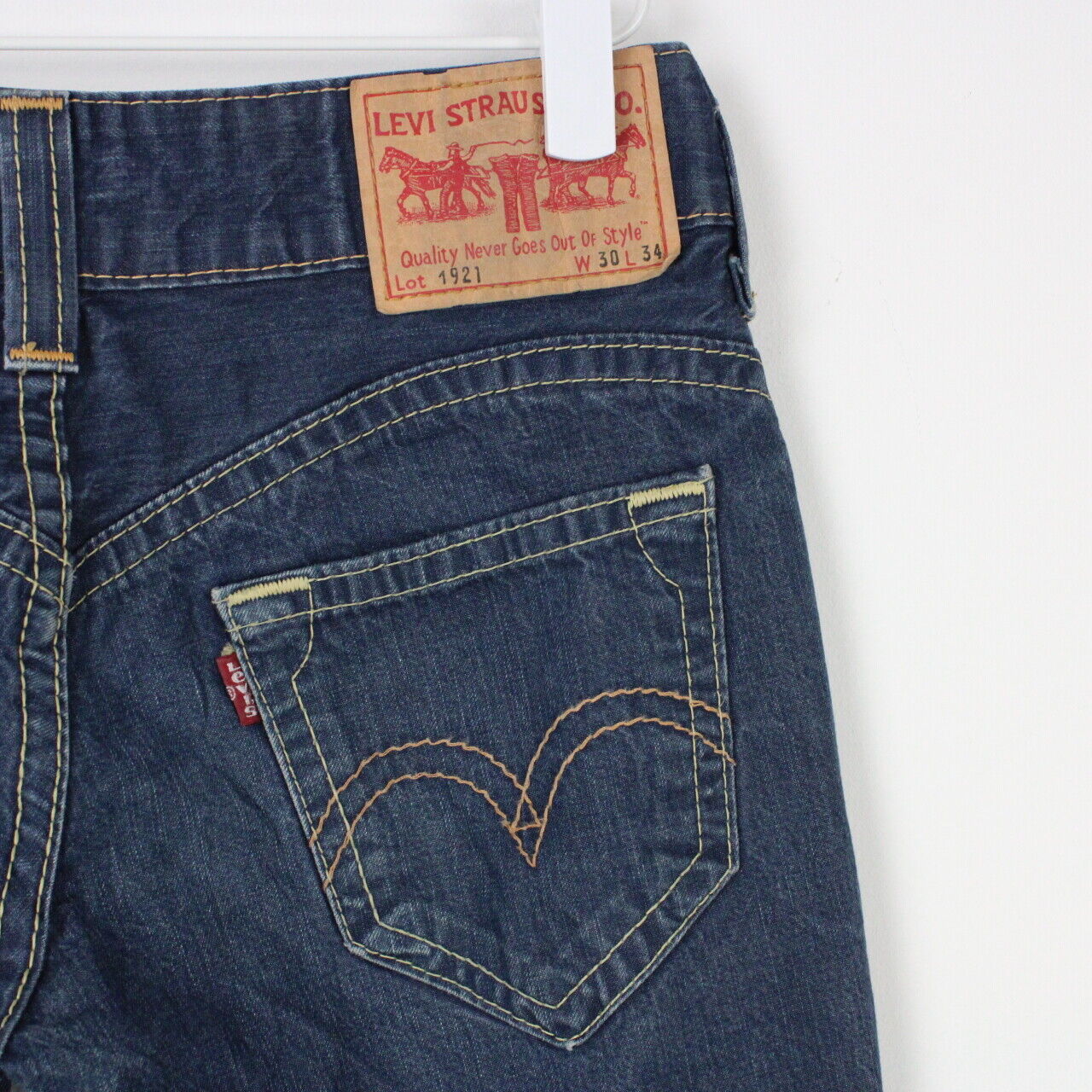 Womens LEVIS 921 Jeans Mid Blue | W30 L34
