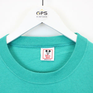 DISNEY 90s T-Shirt Green | Large