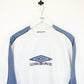 UMBRO 00s Sweatshirt White | Medium
