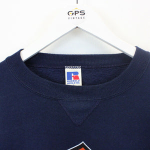 HARLEY DAVIDSON 90s Sweatshirt Navy Blue | Large