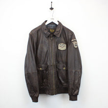 Load image into Gallery viewer, PME LEGEND Leather Aviator Jacket Brown | Medium

