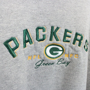 NFL 00s Green Bay PACKERS Sweatshirt Grey | XL
