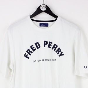FRED PERRY T-Shirt White | XL