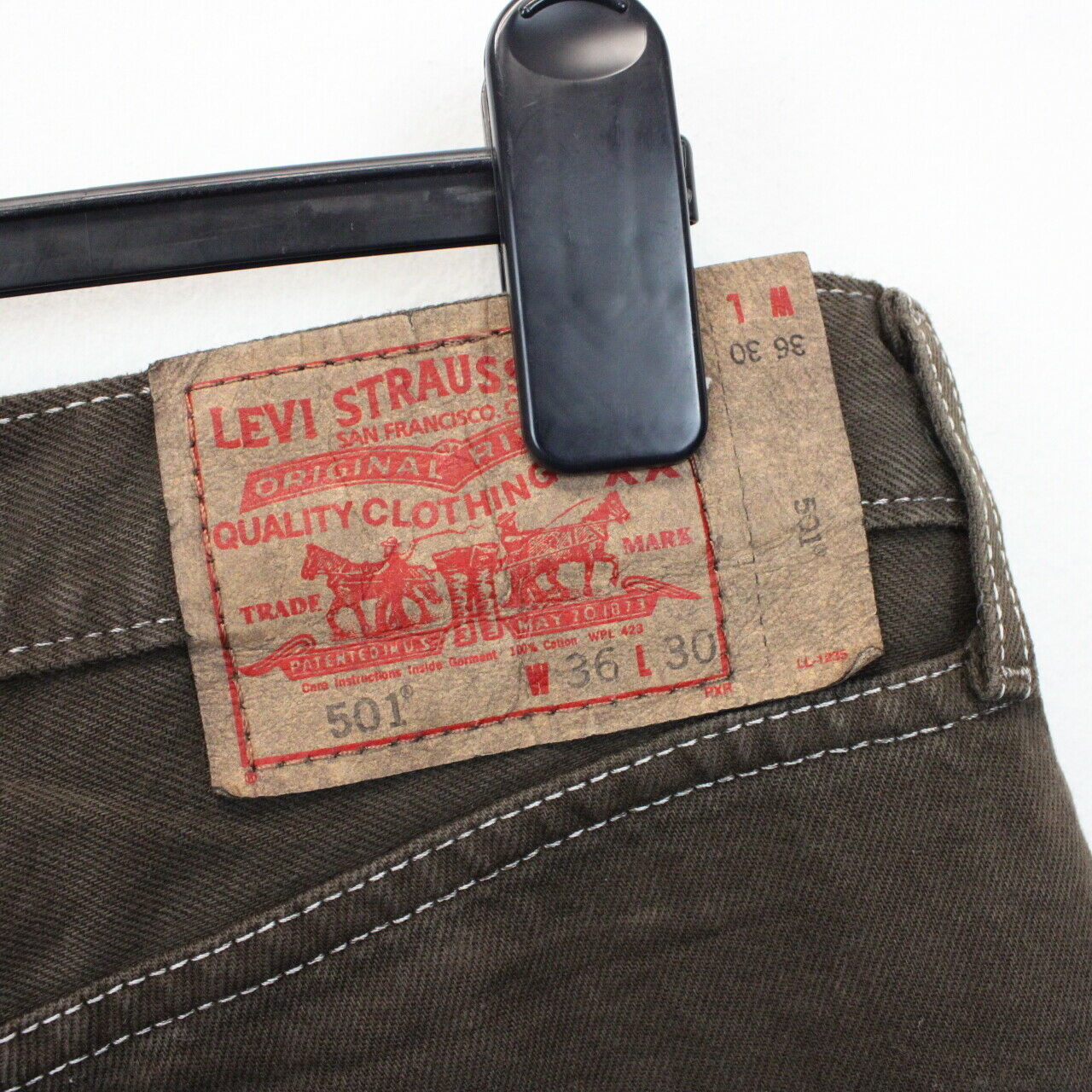 LEVIS 501 Jeans Brown | W36 L27