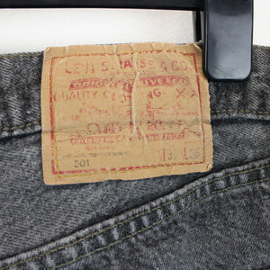 LEVIS 501 Jeans Grey Charcoal | W34 L28