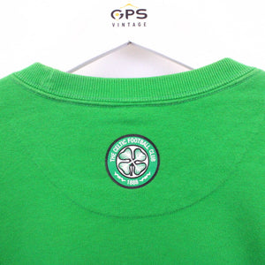 NIKE CELTIC FC Sweatshirt Green | Small