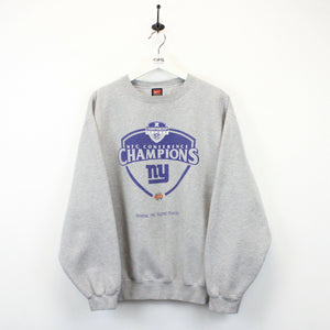 NFL NIKE TEAM 00s New York GIANTS Sweatshirt Grey | XL