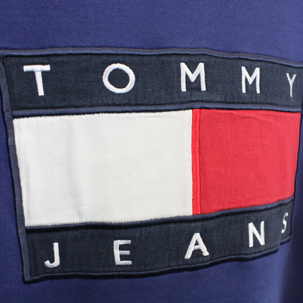 TOMMY HILFIGER 90s Sweatshirt Navy Blue | Medium