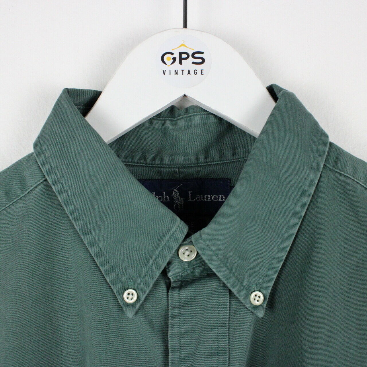 RALPH LAUREN Shirt Green | Large