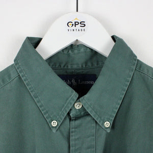 RALPH LAUREN Shirt Green | Large