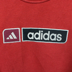 ADIDAS 00s Sweatshirt Red | XS