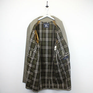 BURBERRYS 90s Trench Coat Green | Medium