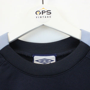 UMBRO 00s Sweatshirt Navy Blue | Medium