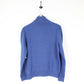 Mens RALPH LAUREN 1/4 Zip Sweatshirt Blue | Medium