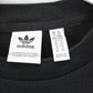 Womens ADIDAS T-Shirt Black | Medium