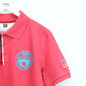 NAPAPIJRI Polo Shirt Pink | Medium