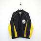 NFL Pittsburgh STEELERS 1/4 Zip Jacket | Large