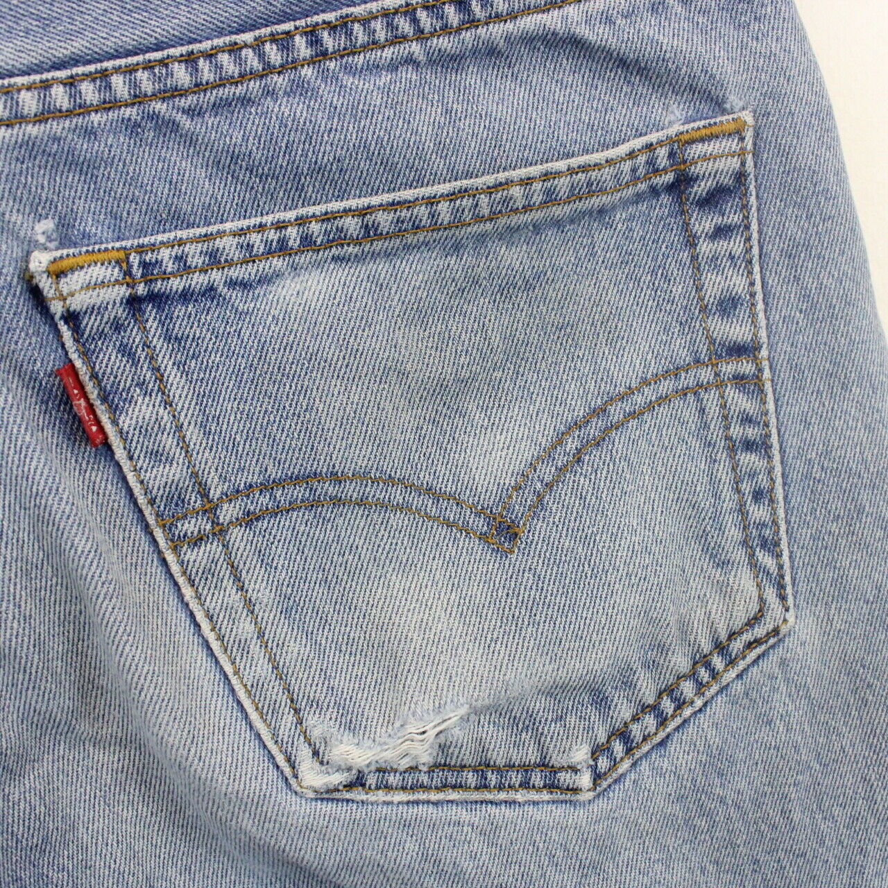 Womens LEVIS 501 Shorts Light Blue | W30