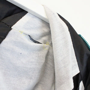 Vintage 90s KARL KANI Track Top Jacket Black | Medium