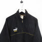 PUMA KING 90s 1/4 Zip Fleece Black | Medium