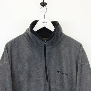 CHAMPION 1/4 Zip Fleece Grey | XXL