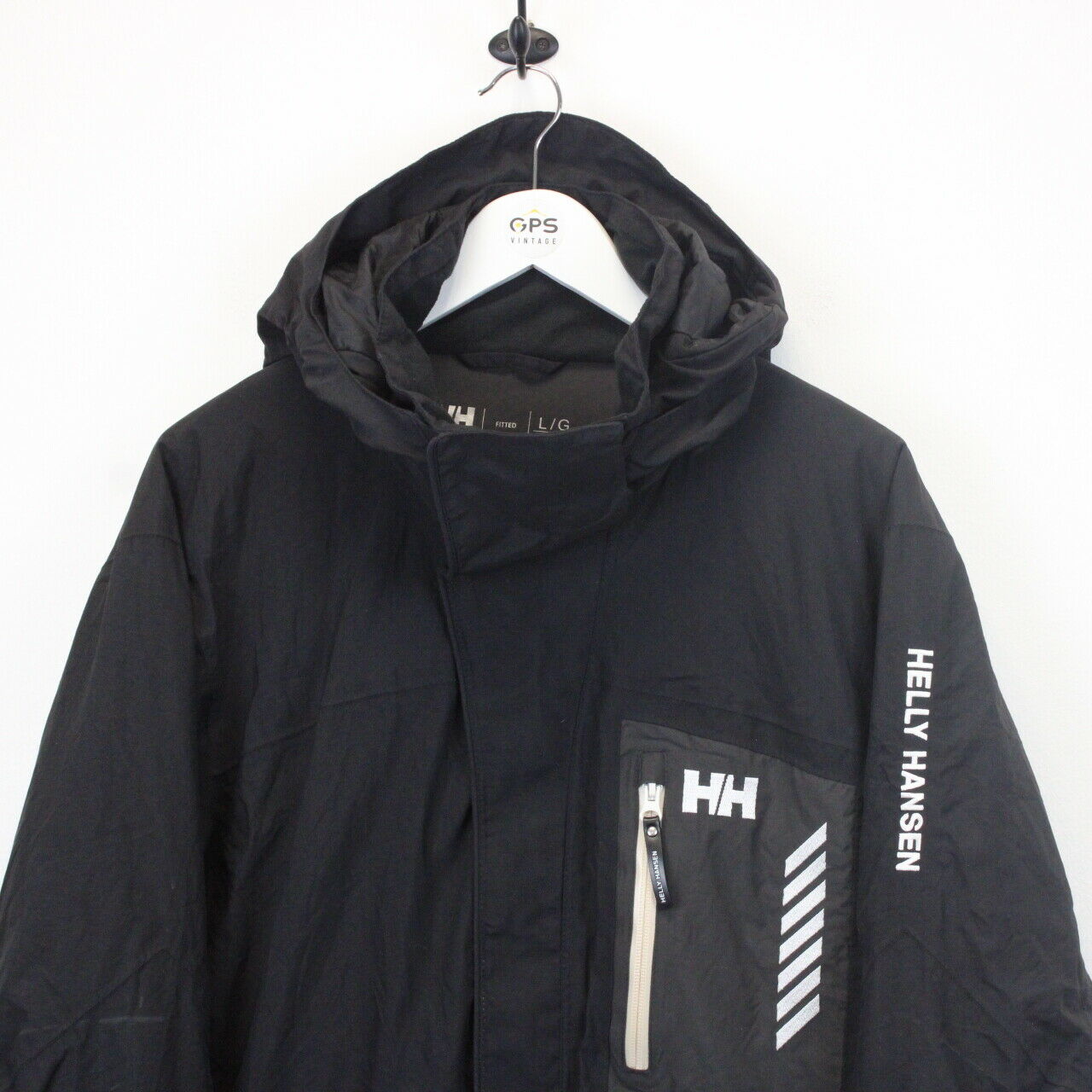 HELLY HANSEN Ski Jacket Black | Large
