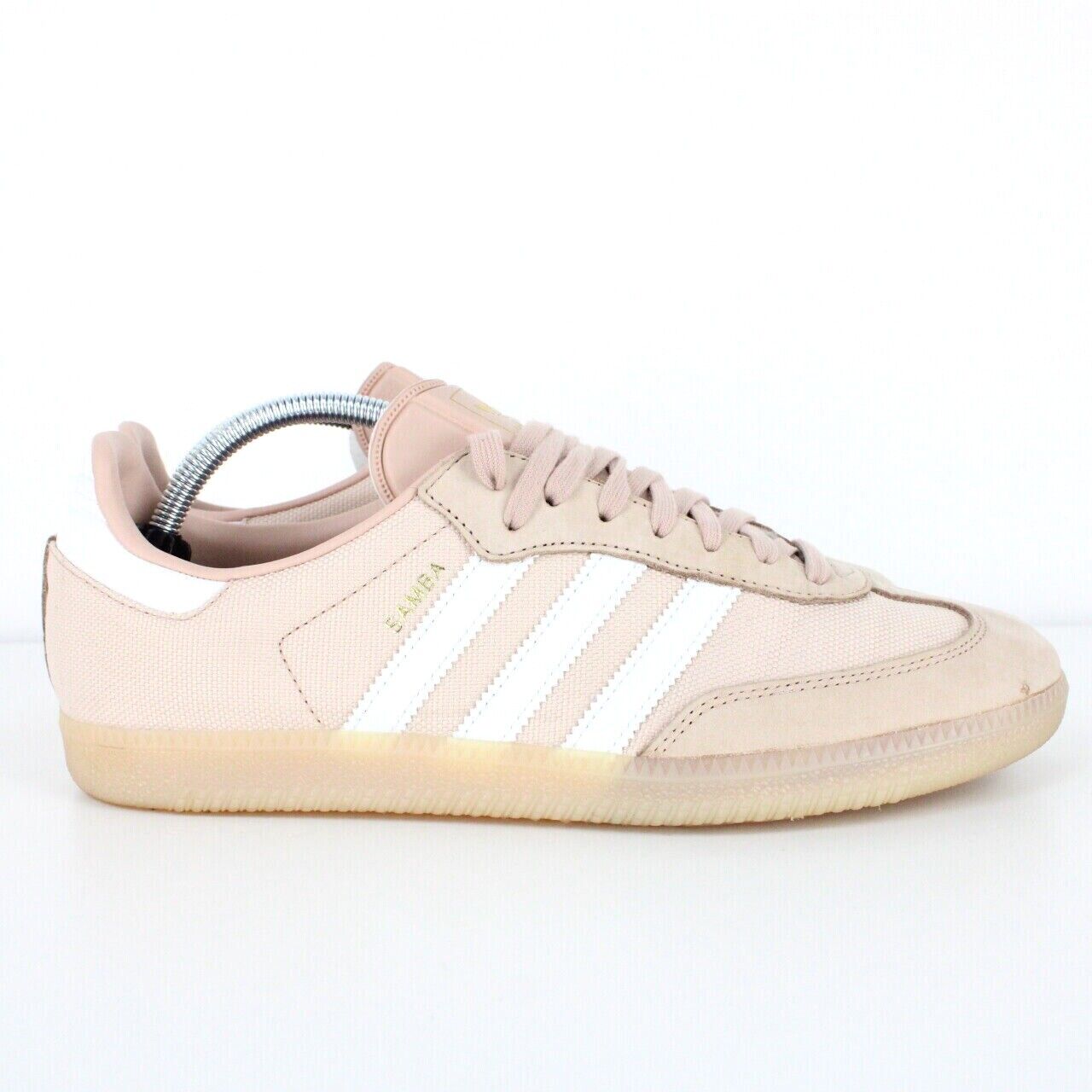 Womens ADIDAS Samba Trainers Peach | UK 9