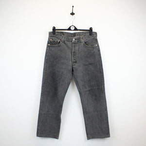 LEVIS 501 Jeans Grey Charcoal | W34 L28