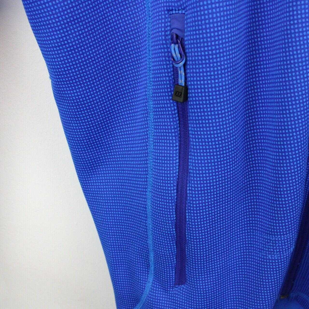 BERGHAUS Zip Sweatshirt Blue | Medium