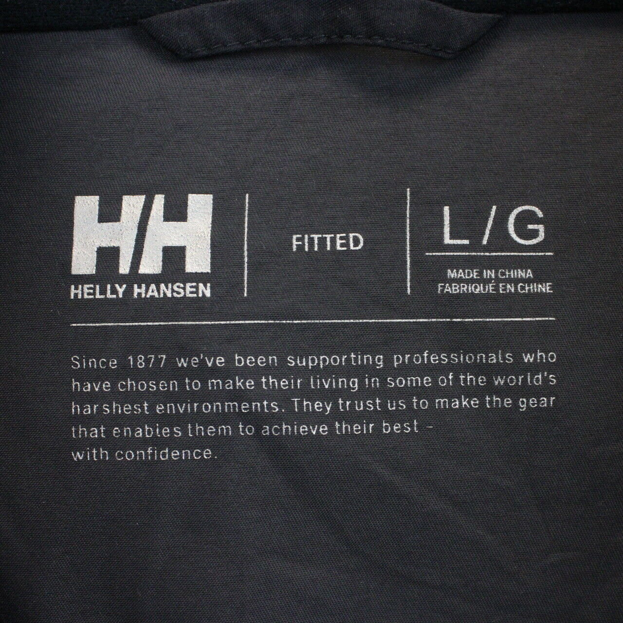HELLY HANSEN Ski Jacket Black | Large